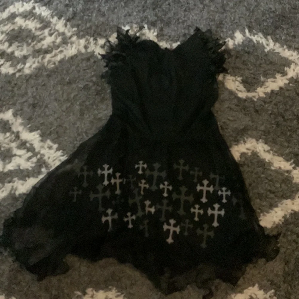 Gothic angel costume size M comes with halo and wings - Picture 5 of 8